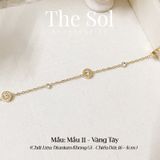  Lắc Tay Titan La Mã Ngọc - Mẫu 11 