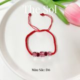  Lắc Tay Hàn Quốc Triple Crystal Gems 