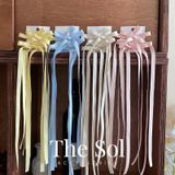  Kẹp Tóc Hàn Quốc Color Bow - Nơ Đôi (2 Chiếc) 