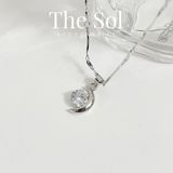  Dây Chuyền Hàn Quốc Diamond On Moon 