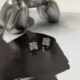  Bông Tai Titan Basic Ngọc - Vuông 