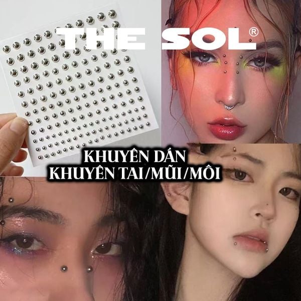  165 Miếng Dán Khuyên Tai - Khuyên Bi 