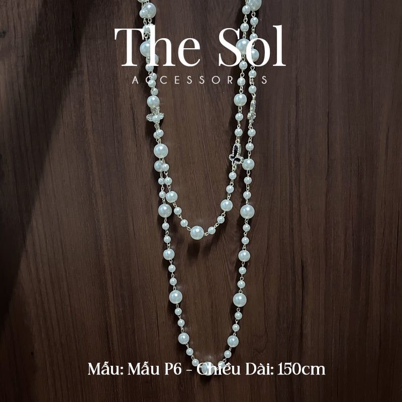  Dây Chuyền Ngọc Trai Long Pearl - Mẫu P6 