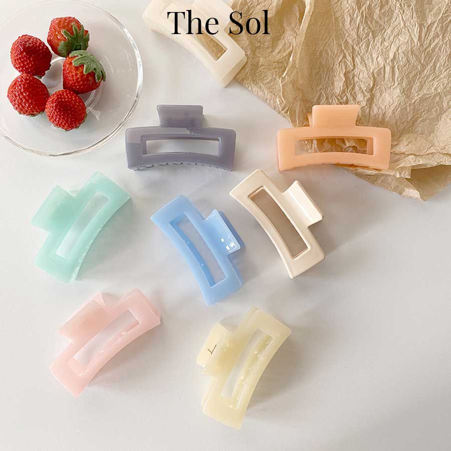  Kẹp Gắp Hàn Quốc Rectangle Acrylic 