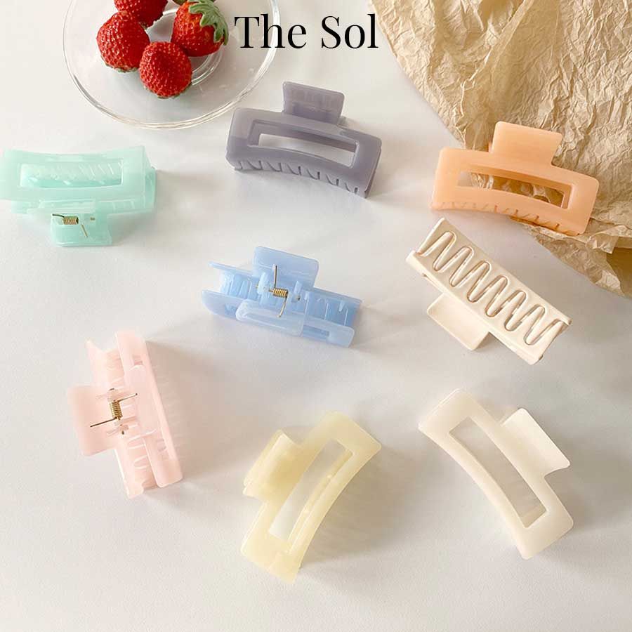  Kẹp Gắp Hàn Quốc Rectangle Acrylic 