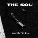  Khuyên Tai Titan Dia Rectangle - Chuôi Chốt 