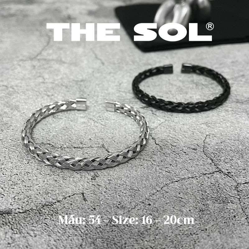  Vòng Tay Titan Unisex Metal Rope - Mẫu 54 