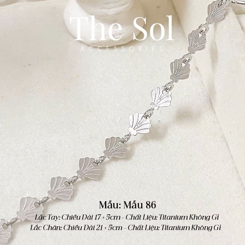  Lắc Chân Titan The Shell - Mẫu 86 