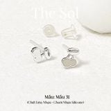  Bông Tai Nhựa 7K - BTN001 / BTN002 / BTN003 / BTN004 