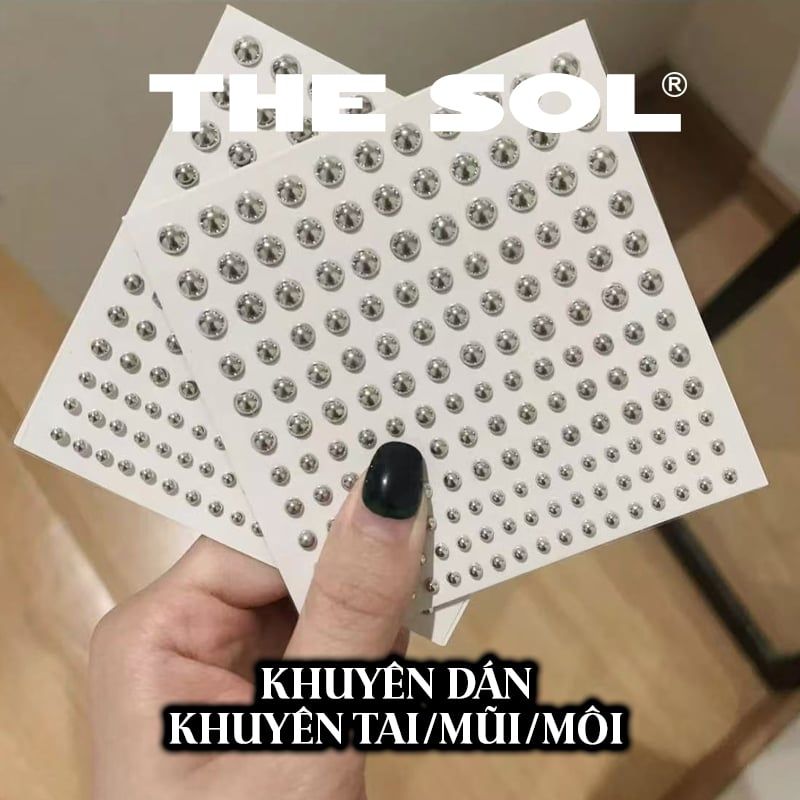  165 Miếng Dán Khuyên Tai - Khuyên Bi 