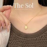  Dây Chuyền Hàn Quốc Metal Pendant 