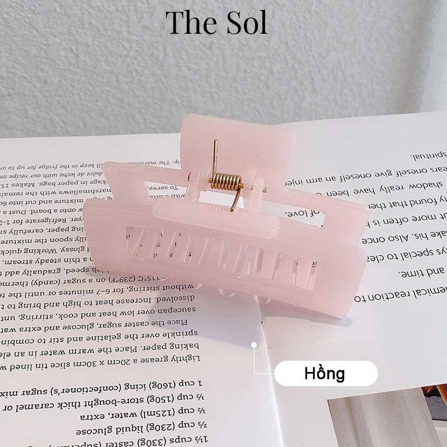  Kẹp Gắp Hàn Quốc Rectangle Acrylic 