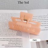  Kẹp Gắp Hàn Quốc Rectangle Acrylic 