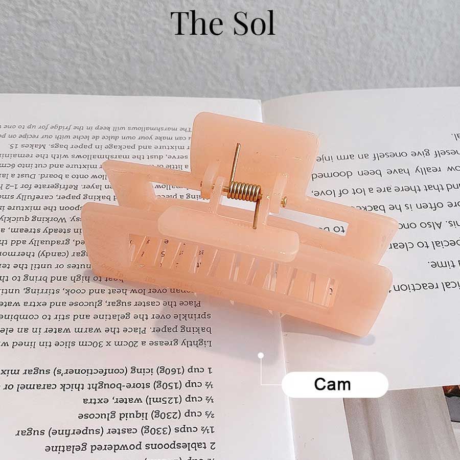  Kẹp Gắp Hàn Quốc Rectangle Acrylic 