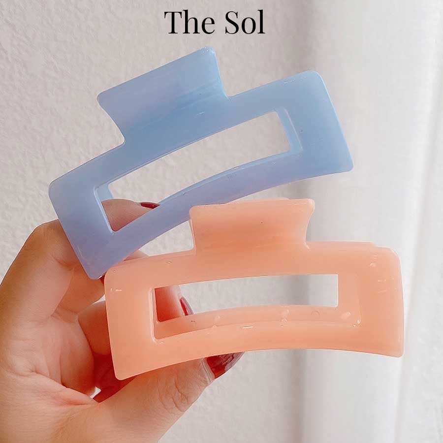  Kẹp Gắp Hàn Quốc Rectangle Acrylic 