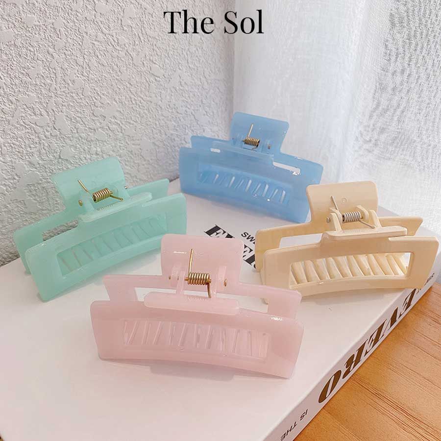  Kẹp Gắp Hàn Quốc Rectangle Acrylic 