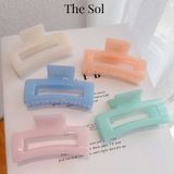  Kẹp Gắp Hàn Quốc Rectangle Acrylic 