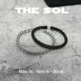  Vòng Tay Titan Unisex Metal Rope - Mẫu 54 