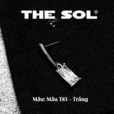  Khuyên Tai Titan Dia Rectangle - Chuôi Chốt 