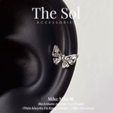  Khuyên Tai Thép Xi Mạ Dia Butterfly - Mẫu 81 
