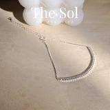  Lắc Tay Bạc Diamond Line 