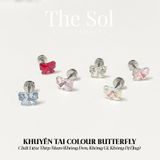 Khuyên Tai Titan Colour Butterfly 