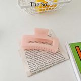  Kẹp Gắp Hàn Quốc Rectangle Acrylic 