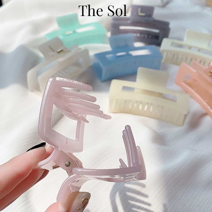  Kẹp Gắp Hàn Quốc Rectangle Acrylic 