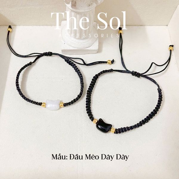  Lắc Tay Hàn Quốc Cat's Head - Dây Dày 