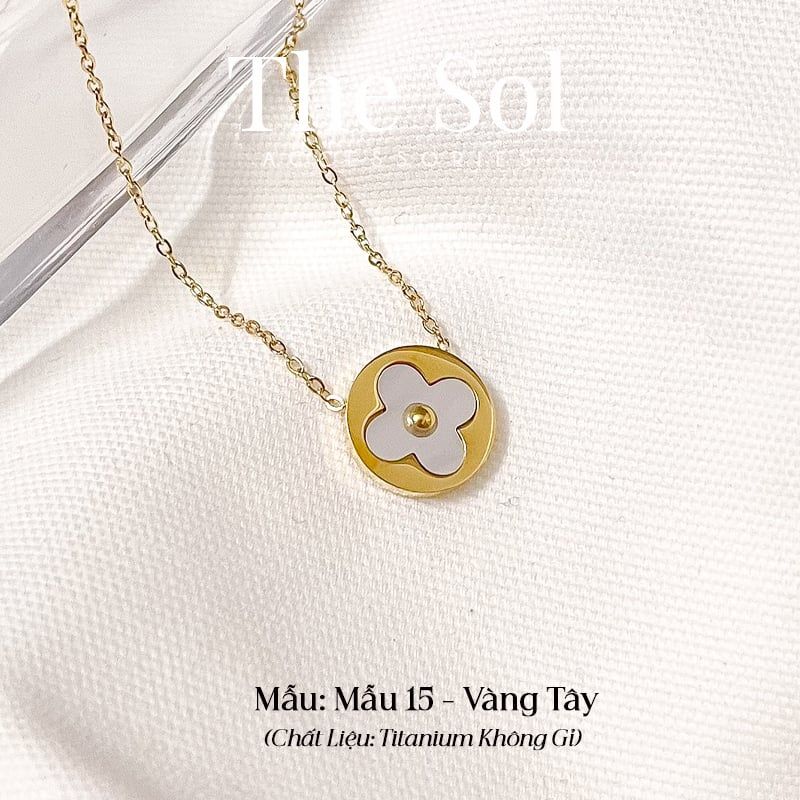  Dây Chuyền Titan Louis Circle - Mẫu 15 