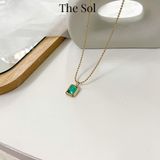  Dây Chuyền Titan Green Diamond 