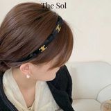  Cài Tóc Hàn Quốc Velvet Mini Celine 