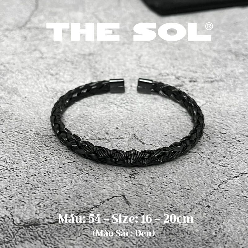  Vòng Tay Titan Unisex Metal Rope - Mẫu 54 