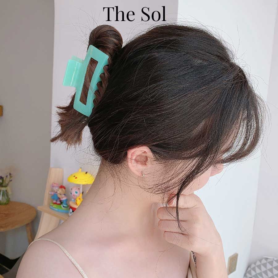  Kẹp Gắp Hàn Quốc Rectangle Acrylic 