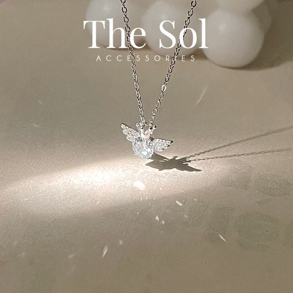  Dây Chuyền Bạc Diamond Angel 