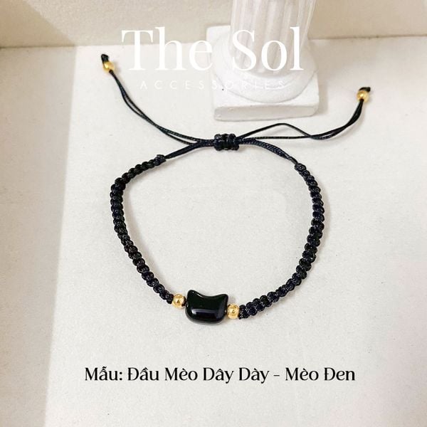  Lắc Tay Hàn Quốc Cat's Head - Dây Dày 