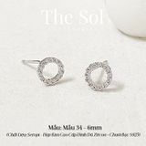  Bông Tai Seropi Dia Circle - Mẫu 34 