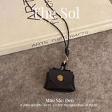  Dây Chuyền Chất Liệu Da Mini Bag 