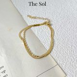 Lắc Tay Titan Golden Different Chains 