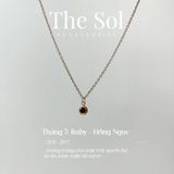  Dây Chuyền Titan The Birthstone 