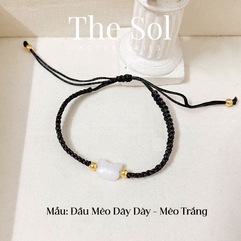  Lắc Tay Hàn Quốc Cat's Head - Dây Dày 