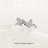  Nhẫn Titan Double Butterflies 