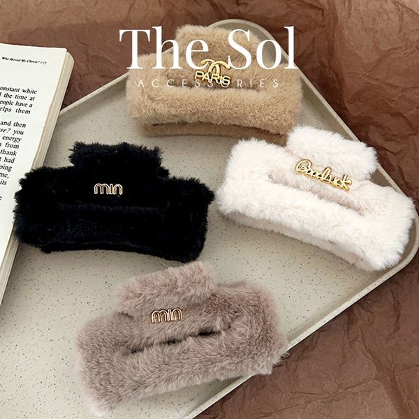  Kẹp Gắp Hàn Quốc Golden Letter In Winter 