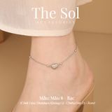  Lắc Chân Titan One Heart 