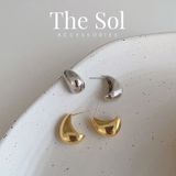  Bông Tai Hàn Quốc Metal Drop 