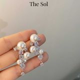  Bông Tai Hàn Quốc Luxury Diamonds 