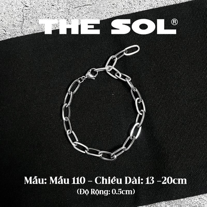  Lắc Tay Titan Unisex The Chain - Mẫu 110 