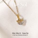  Dây Chuyền Titan Mini Crown Diamond - Mẫu 21 