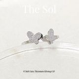  Nhẫn Titan Double Butterflies 