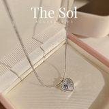  Dây Chuyền Hàn Quốc Diamond Heart 